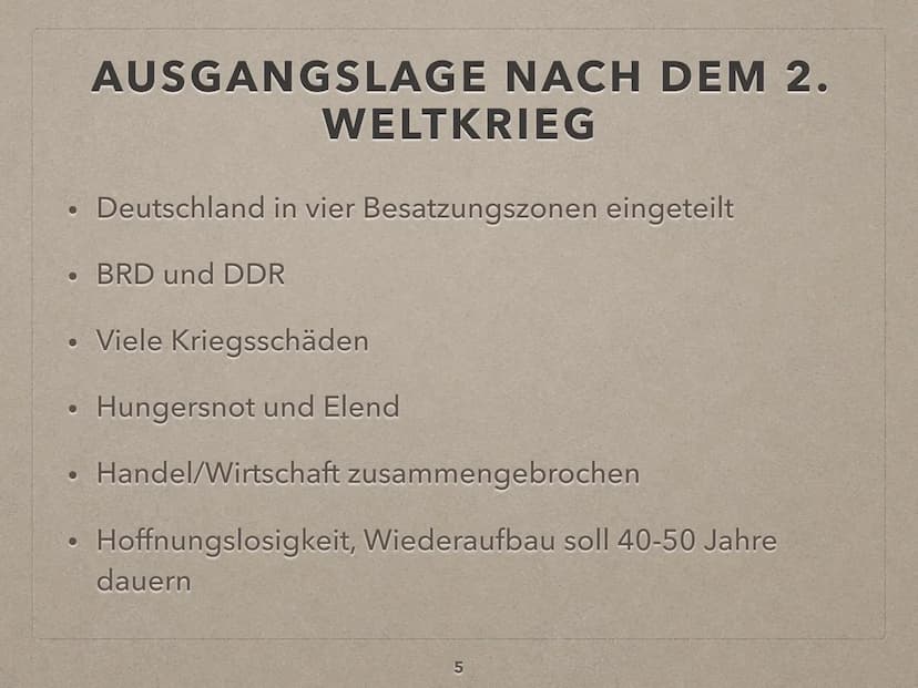 DAS ,,WIRTSCHAFTSWUNDER"
Ein Referat von Julia-Sophie Ladehoff
Geschichte, 12c
1 LEITFRAGE
WAR DAS WIRTSCHAFTSWUNDER WIRKLICH EIN
WUNDER?
CA
