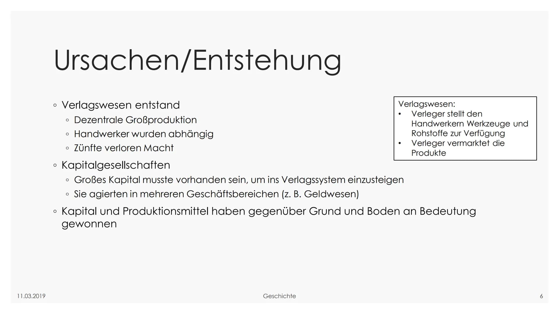 We
11.03.2019
Der Wandel zum
Handelskapitalismus - Ein
Gewinn für Jedermann?
Geschichte
GFS im Fach Geschichte
श्री श्रीष्ट 11.03.2019
Glied