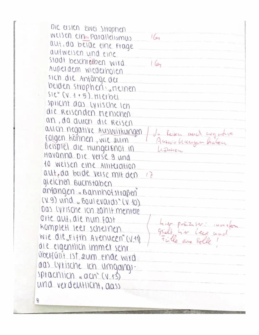 Aufgabe 1)
XES 1st zu vermuten, dass das (yrische ich
von seiner Reise erzäht und wie er sich.
fühlt.
5 davon, wie
CS
J
gut!
J.
Dilara Bozka