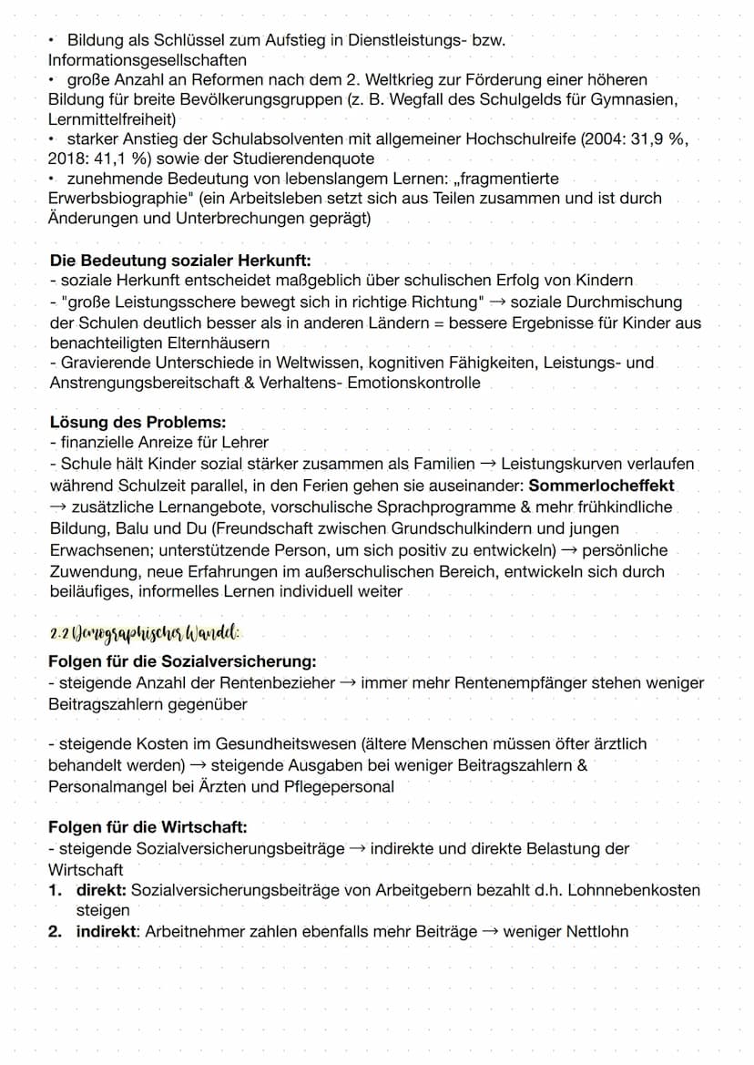 Soziale Ungleichheit
1.1 Erscheinungsformen und Auswirkungen sozialer Ungleichheit:
,,Menschen leben seit jeher unter verschiedenen Vorausse