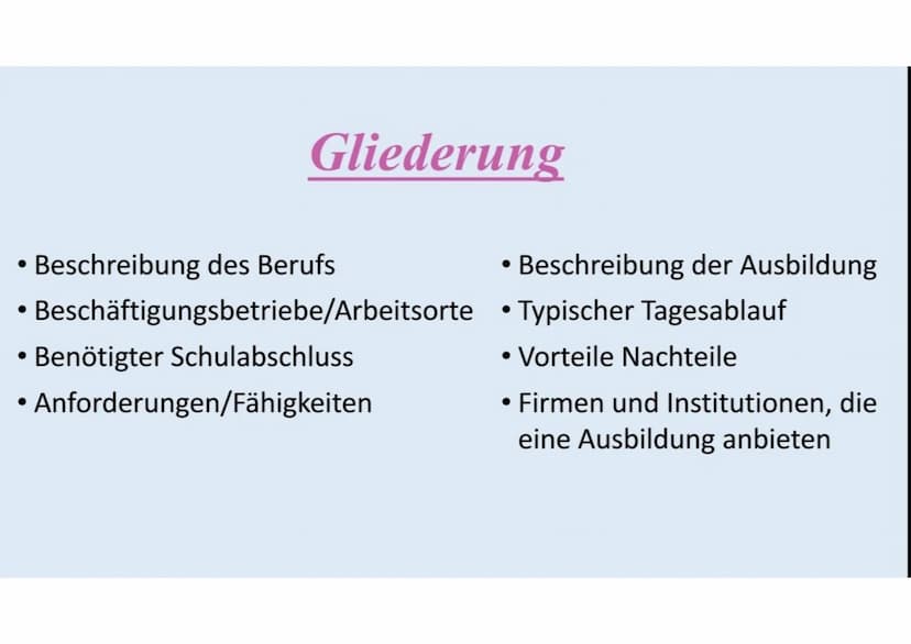 Kauffrau für IT-
System-Managment Gliederung
• Beschreibung des Berufs
• Beschäftigungsbetriebe/Arbeitsorte
• Benötigter Schulabschluss
• An