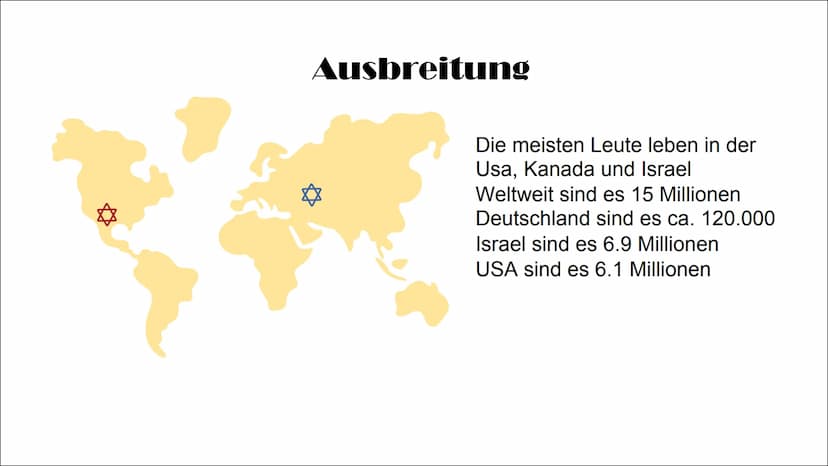 Das Judentum
22 Fakten
Das Judentum ist nicht nur eine
Religion, sondern eine Ethnie
Ist eine monotheistische Religion
Ist die älteste Relig
