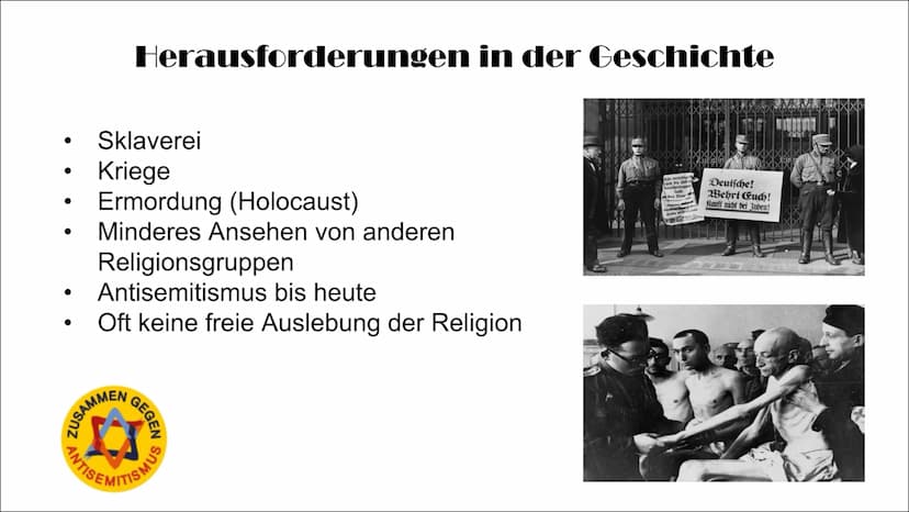 Das Judentum
22 Fakten
Das Judentum ist nicht nur eine
Religion, sondern eine Ethnie
Ist eine monotheistische Religion
Ist die älteste Relig