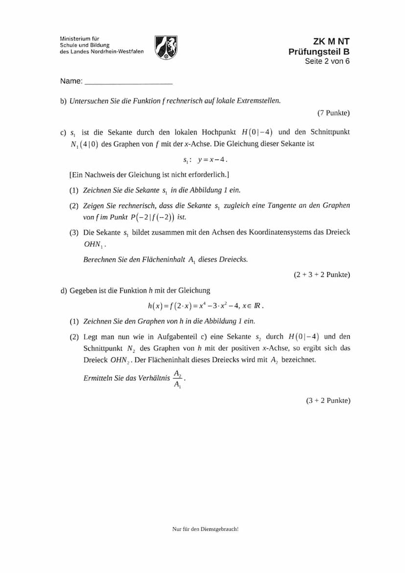 Ministerium für
Schule und Weiterbildung
des Landes Nordrhein-Westfalen
Hinweise zur Durchführung der Zentralen Klausur am Ende
der Einführu
