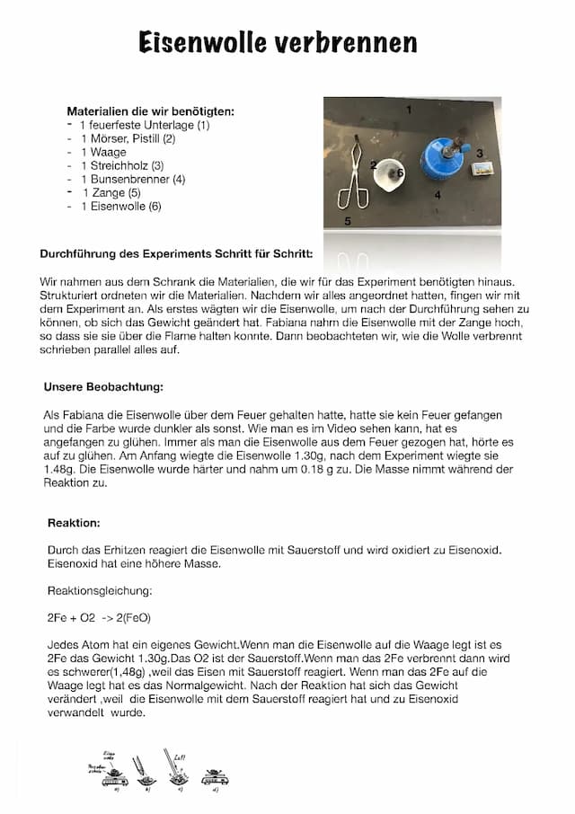 Know Eisenwolle verbrennen  thumbnail
