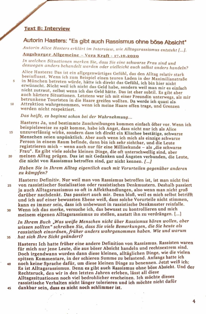 Textvorlagen:
Hilfsmittel:
Bearbeitungszeit:
Tasks
Englisch Leistungskurs
1. Klausur Q2-23. Februar 2022
Text A:
Text B:
Tyre Nichol's Death