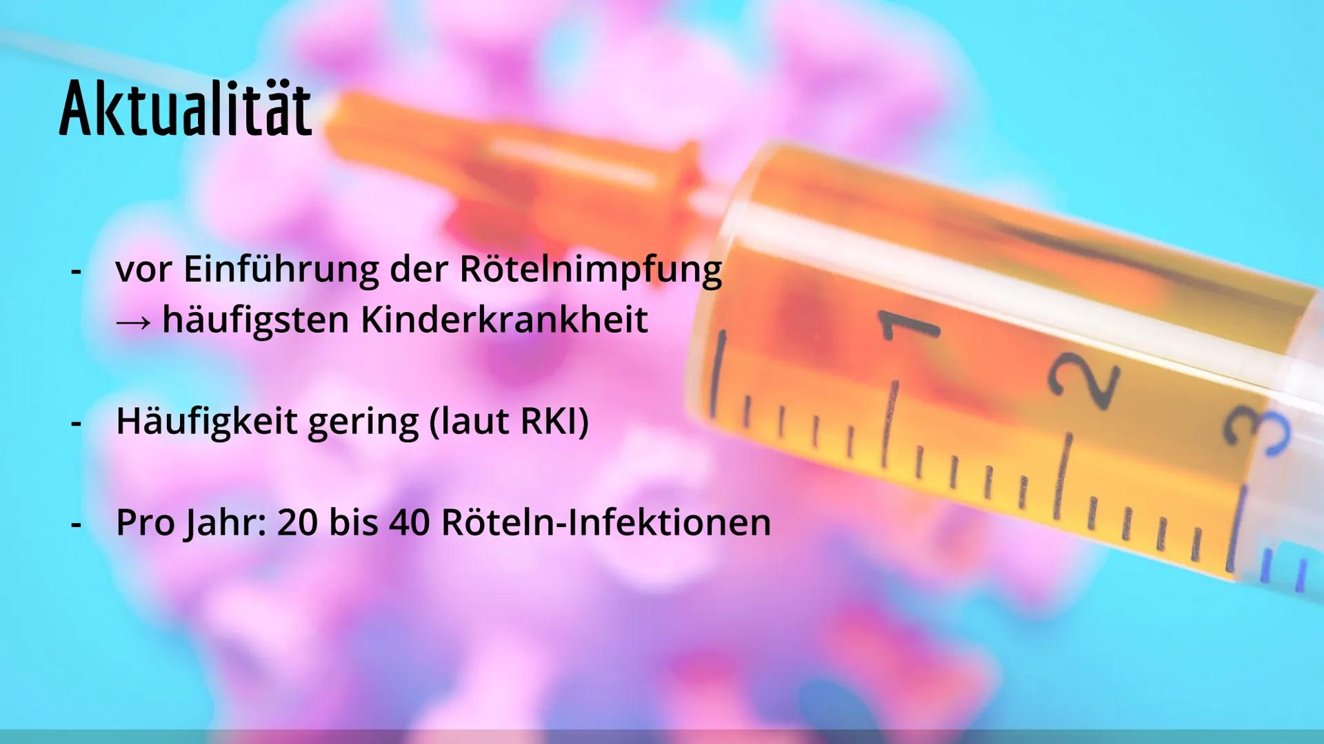 
<p>Quynh Anh, Ngo</p>
<h2 id="allgemeineinformationen">Allgemeine Informationen</h2>
<p>Die Röteln sind eine hochansteckende Krankheit, die