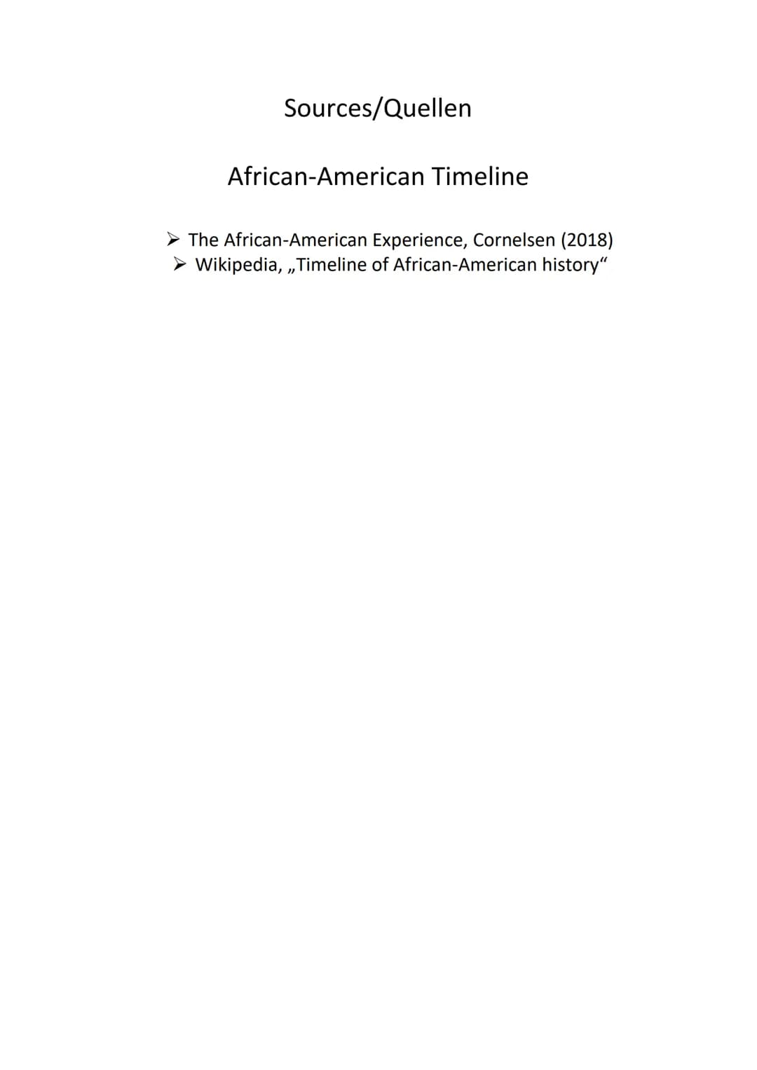 TIMELINE
1650
1810-1850
Underground Railroad
Slavery (1619-1863)
1700
11619
the first slaves
arrive in
Jamestown
(Virginia)
thru the atlanti