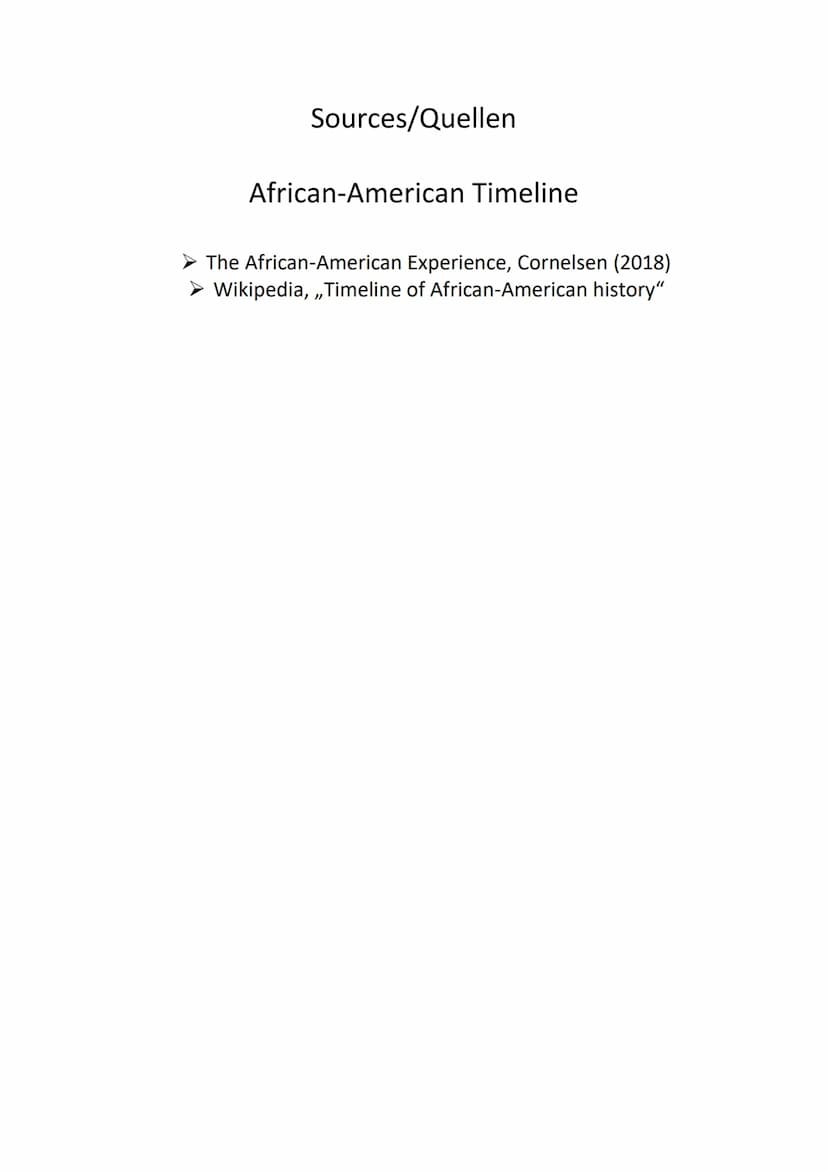 TIMELINE
1650
1810-1850
Underground Railroad
Slavery (1619-1863)
1700
11619
the first slaves
arrive in
Jamestown
(Virginia)
thru the atlanti
