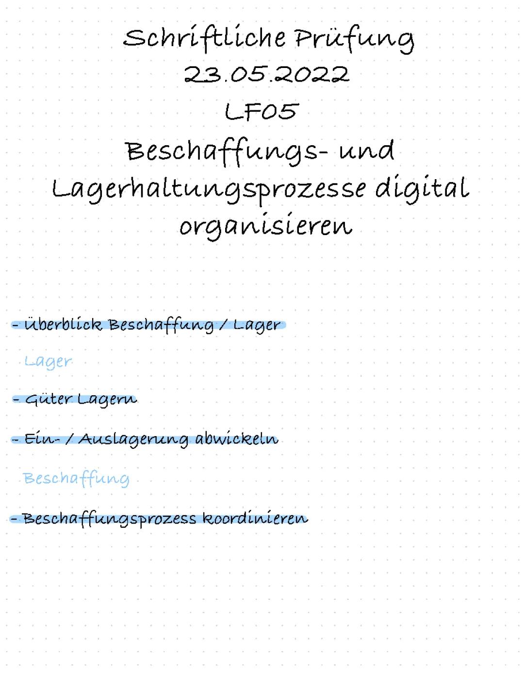 Beschaffungs- und Lagerhaltungsprozesse digital organisieren 