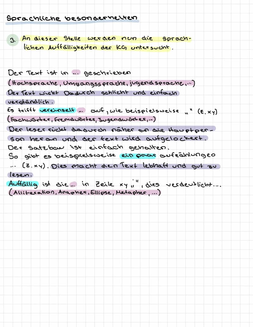 TGA
Die Kurzgeschichte (Titel) wurde (Datum) von (Autor) in (Zeitschrift)
veröffentlicht. Sie handelt von...
Einleitung
Inhaltszusammenfassu