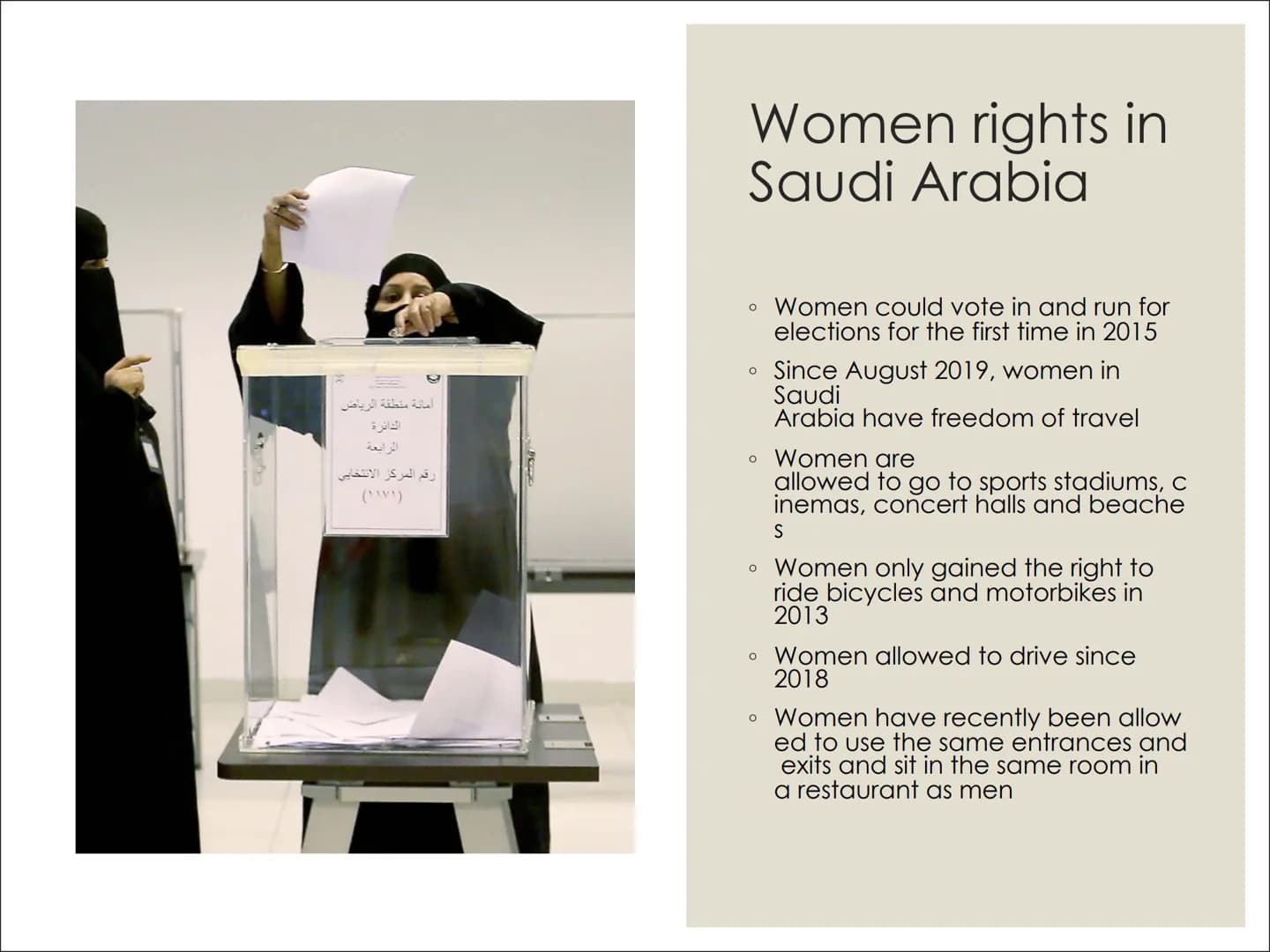 E
bortion
do
WOMEN AND
HUMAN RIGHTS
MEN UN
BORTION Content
Women/human rights in general (Denise)
The history of women rights (video)
Women 