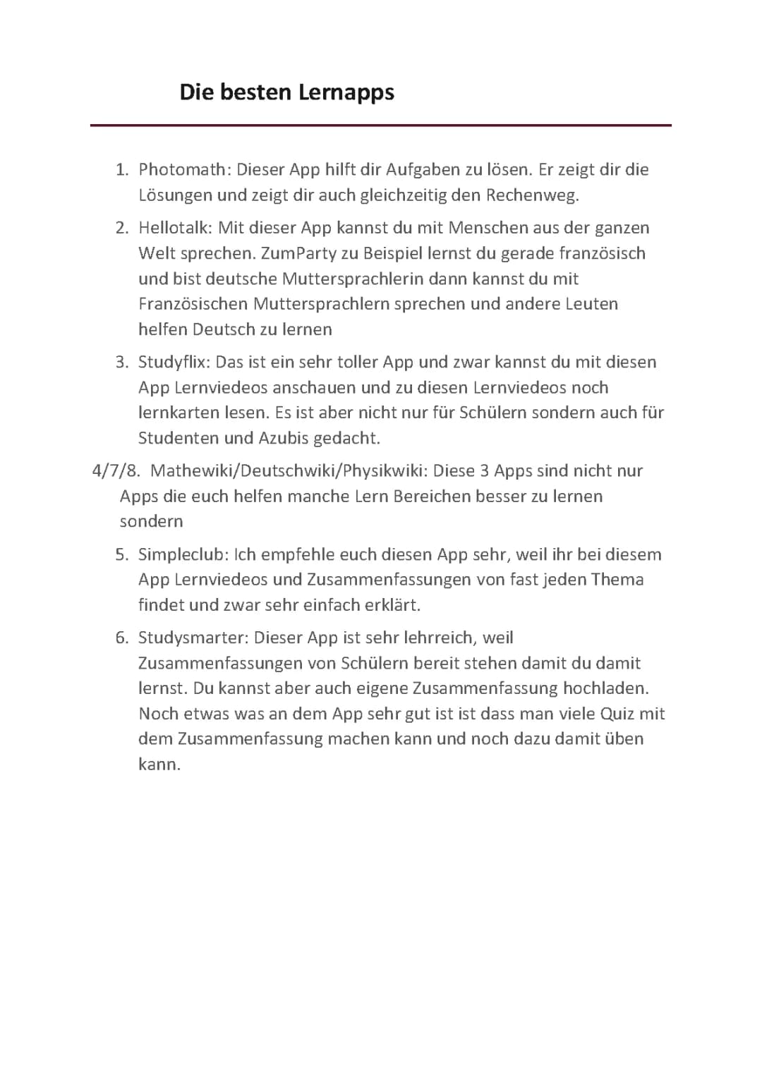Die besten kostenlosen Lern-Apps für Schüler | Lernplattformen für alle Klassen