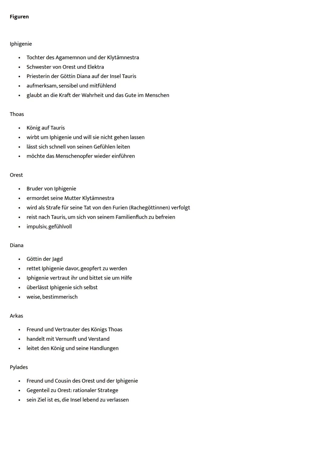 Fakten

Das Drama,,Iphigenie auf Tauris" handelt von der griechischen Priesterin Iphigenie, die versucht, sich mit ihren Liebsten wieder
zu 