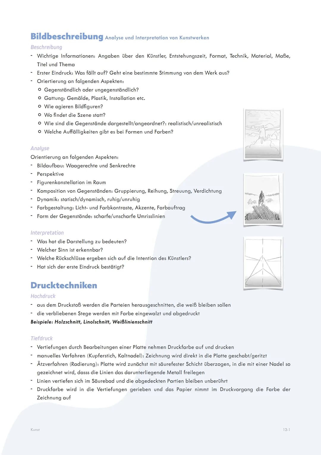 Bildbeschreibung Analyse und Interpretation von Kunstwerken
Beschreibung
- Wichtige Informationen: Angaben über den Künstler, Entstehungszei