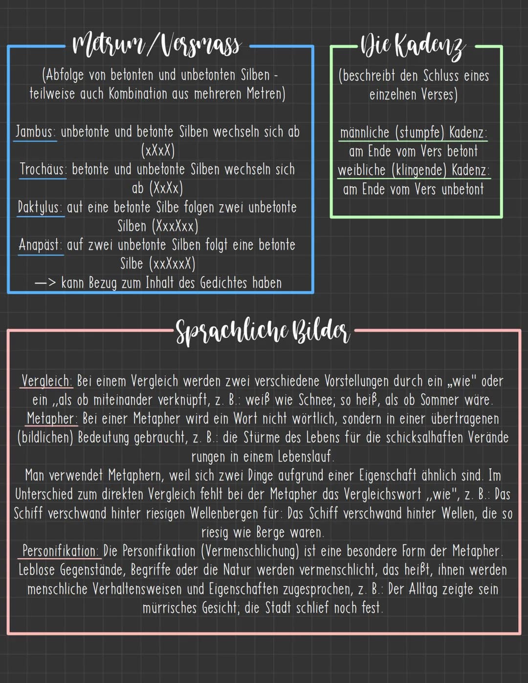 -Schriftliche Gedichtinterpretation
Einleitung der Gedichtanalyse
- Titel des Gedichts
- Art des Textes
Name des Autors
Erscheinungsjahr, we