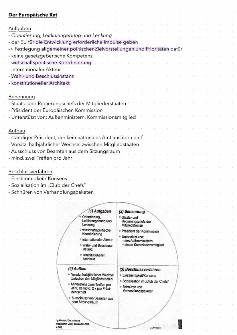 Europäisches Parlament
• Legislative
• beschließt gemeinsam mit dem Rat der EU die Gesetze
• kann nicht von sich aus Gesetzesinitiative ergr