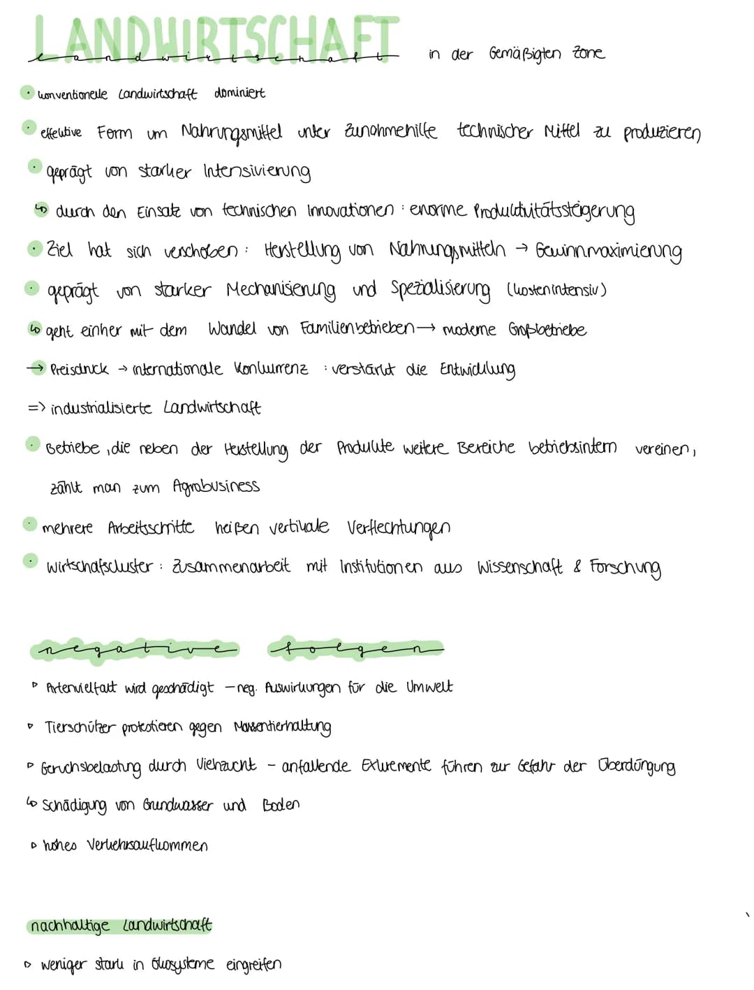 LANDWIRTSCHAFT
Woven hängt Landwirtschaft ab ?
• Klima (Temperatur & Niederschlag)
> Boden eigenschaften
Ertragsfähigkeit
> Tiere
▸ Vegetati