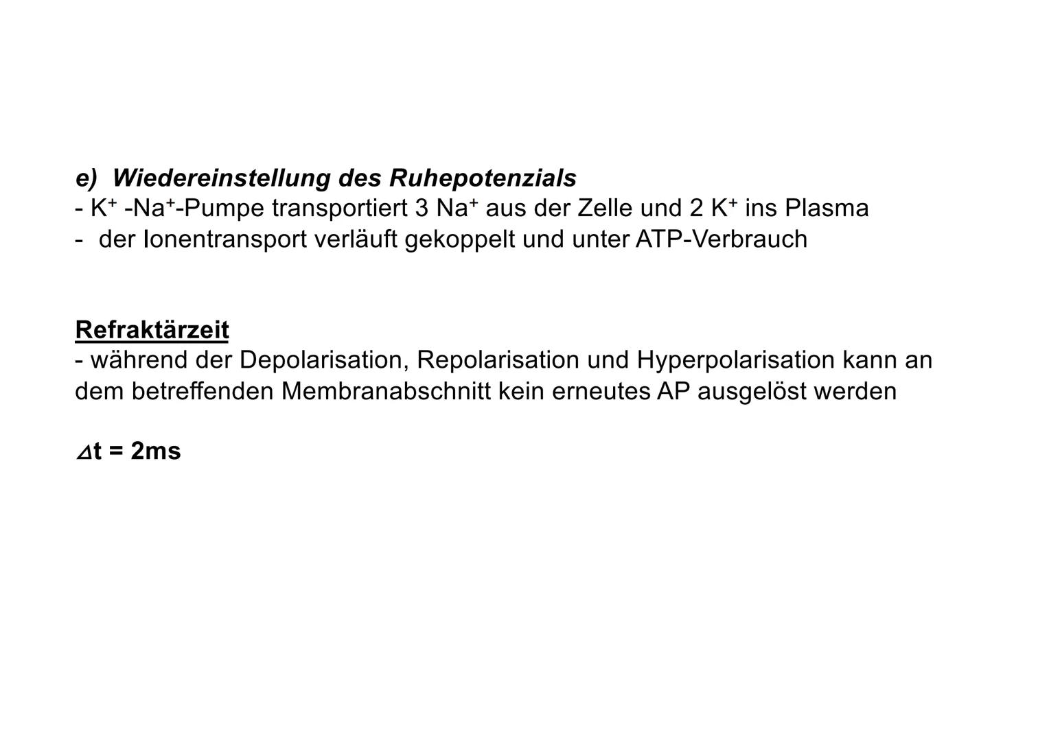 20
Ionentheorie der
Erregungsbildung
Ruhe und Aktionspotenzial Messung von Membranpotenzialen
Bezugs-
elektrode
b)
Oszilloskop zeigt
Membran