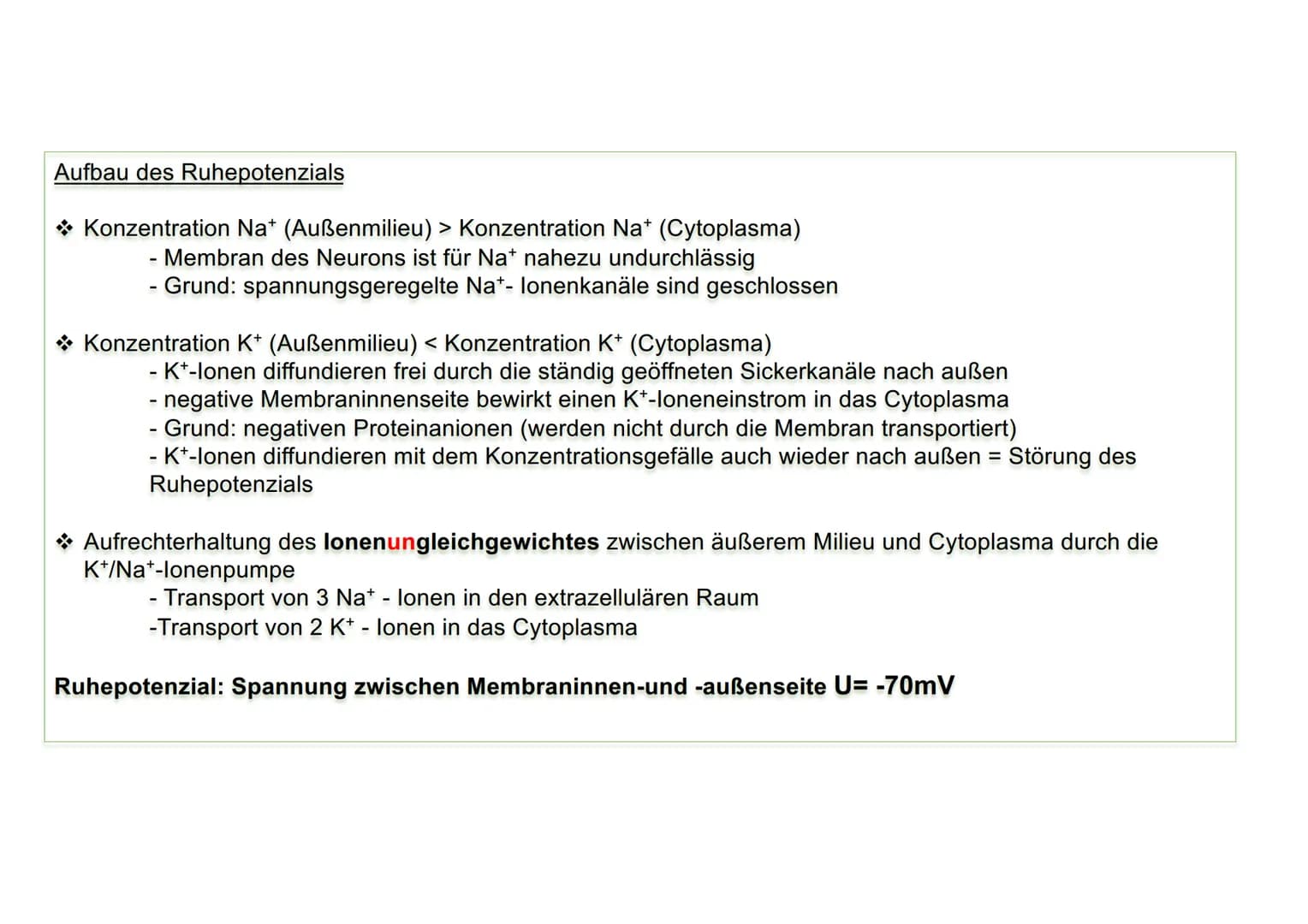 20
Ionentheorie der
Erregungsbildung
Ruhe und Aktionspotenzial Messung von Membranpotenzialen
Bezugs-
elektrode
b)
Oszilloskop zeigt
Membran