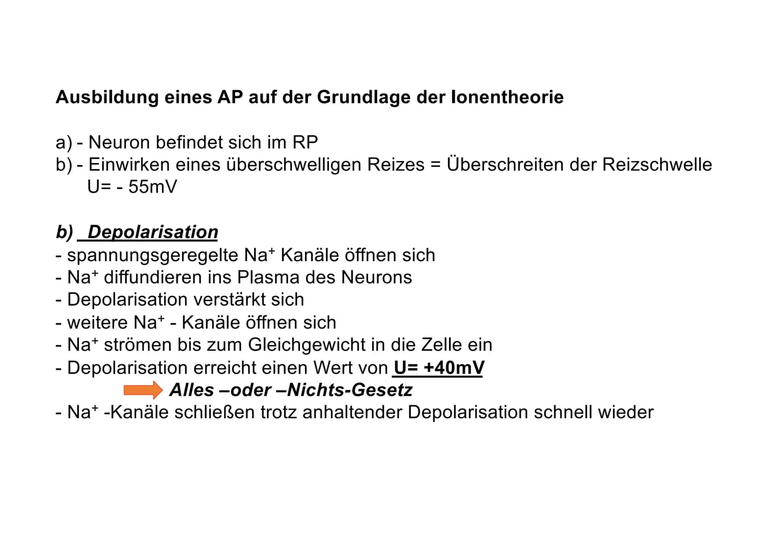 20
Ionentheorie der
Erregungsbildung
Ruhe und Aktionspotenzial Messung von Membranpotenzialen
Bezugs-
elektrode
b)
Oszilloskop zeigt
Membran