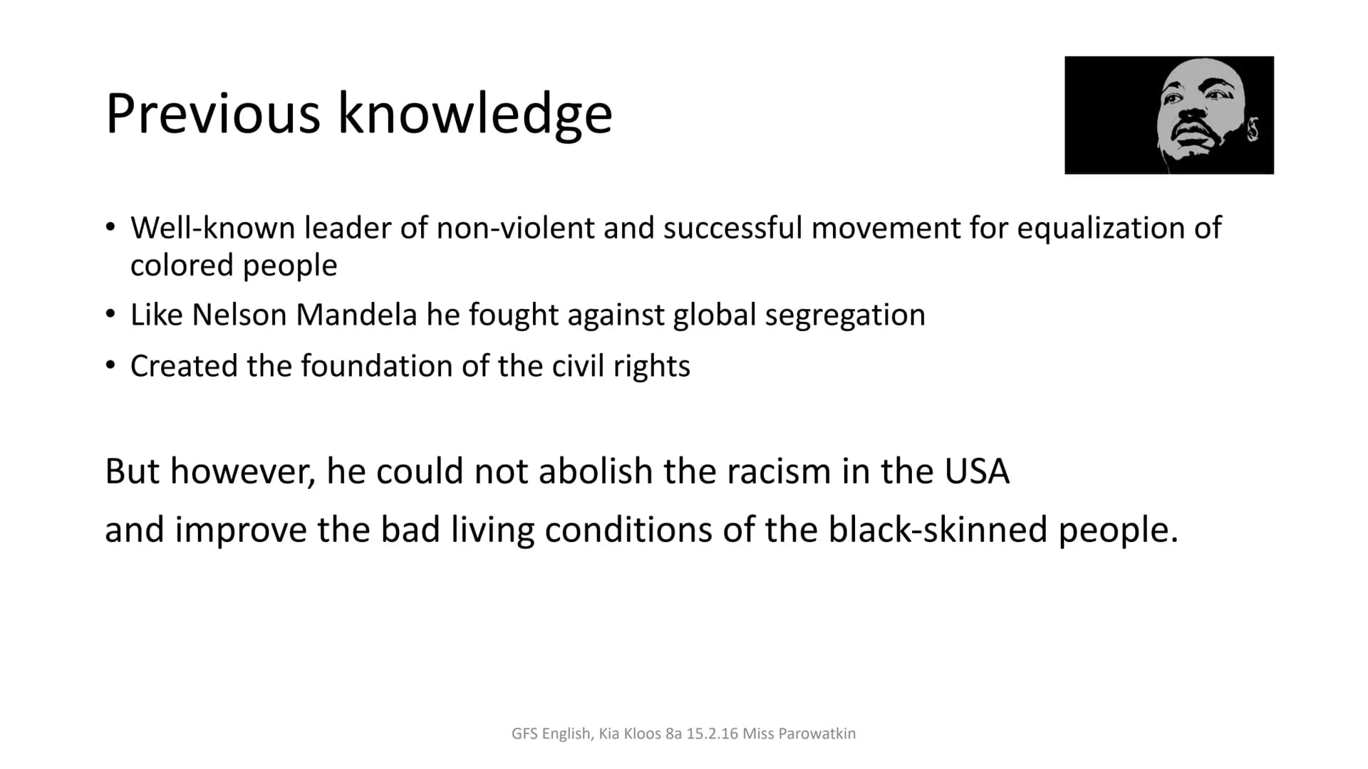 Martin Luther King: His Life, Family, and Achievements
