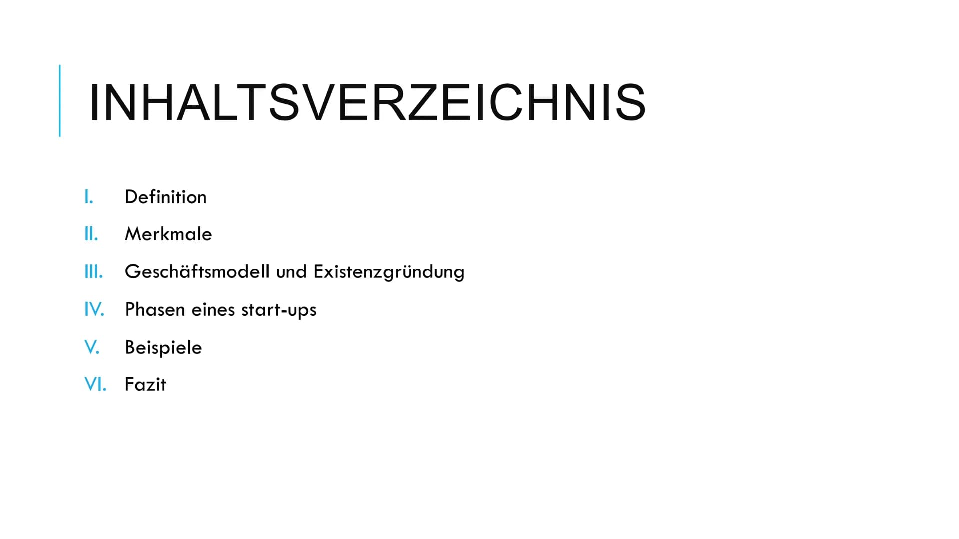 START-UPS Start-ups
1) Definition
Ein Start-Up ist eine kürzlich gegründete Firma. Im sogenannten
Lebenszyklus befindet sich ein Start-Up in