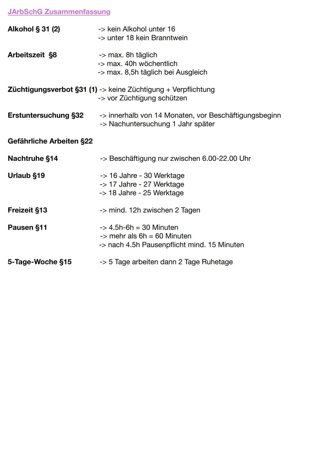 Rechte und Pflichten des Auszubildenden Zander Ausbildenden
Pflichten der Ausbildenden (§§ 14,15,17 BBIG)
-Dafür sorgen, dass die dem Ziel e