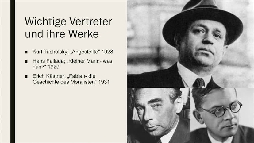 NEUE
SACHLICHKEIT:
LITERATUR DER
WEIMARER
REPUBLIK
Eine Präsentation
von Luisa Gliederung
■
■
1. Definition
2. zeitgeschichtliche Einordnung