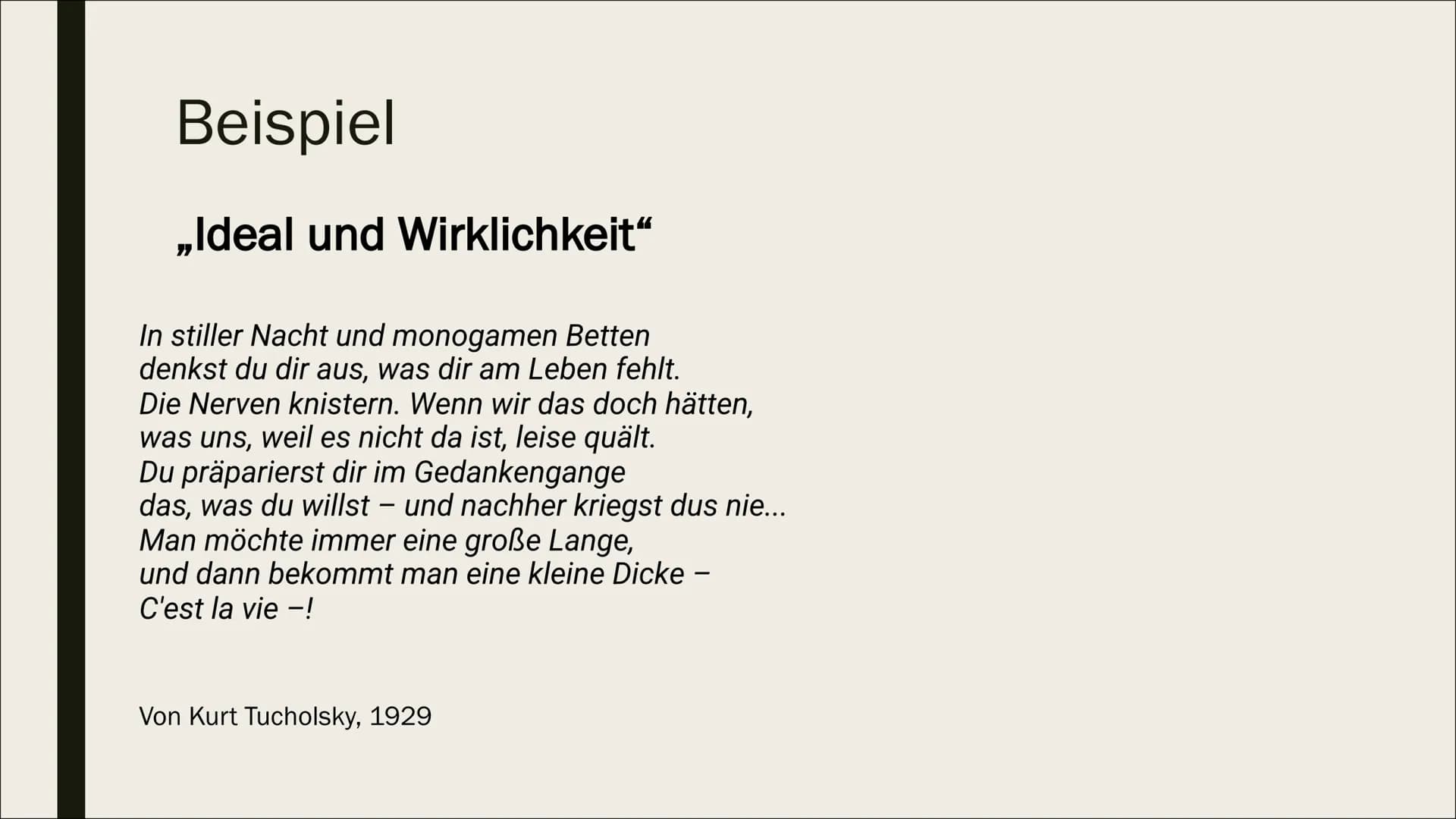 NEUE
SACHLICHKEIT:
LITERATUR DER
WEIMARER
REPUBLIK
Eine Präsentation
von Luisa Gliederung
■
■
1. Definition
2. zeitgeschichtliche Einordnung