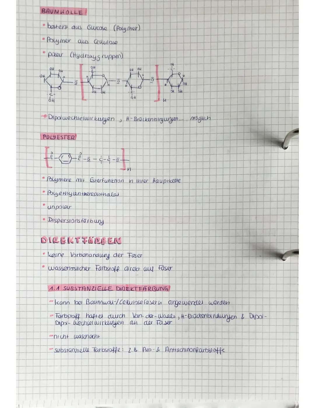 FARBSTOFUE
•Ein Farbstoff ist eine Substanz, die elektromagnetische Wellen aus dem sicht
baren Wellenlängenbereich absorbiert & den Rest der