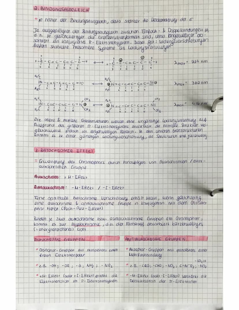 FARBSTOFUE
•Ein Farbstoff ist eine Substanz, die elektromagnetische Wellen aus dem sicht
baren Wellenlängenbereich absorbiert & den Rest der