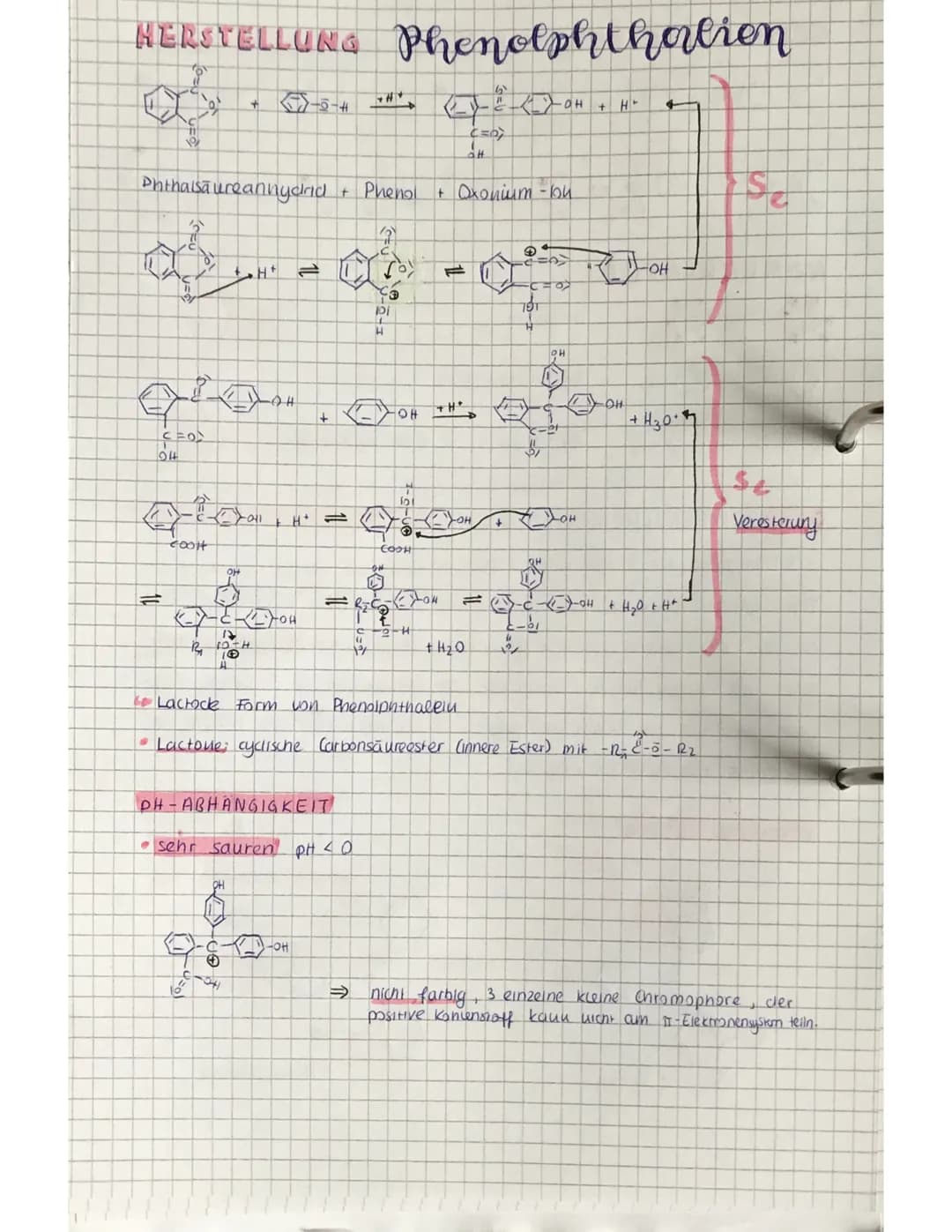 FARBSTOFUE
•Ein Farbstoff ist eine Substanz, die elektromagnetische Wellen aus dem sicht
baren Wellenlängenbereich absorbiert & den Rest der