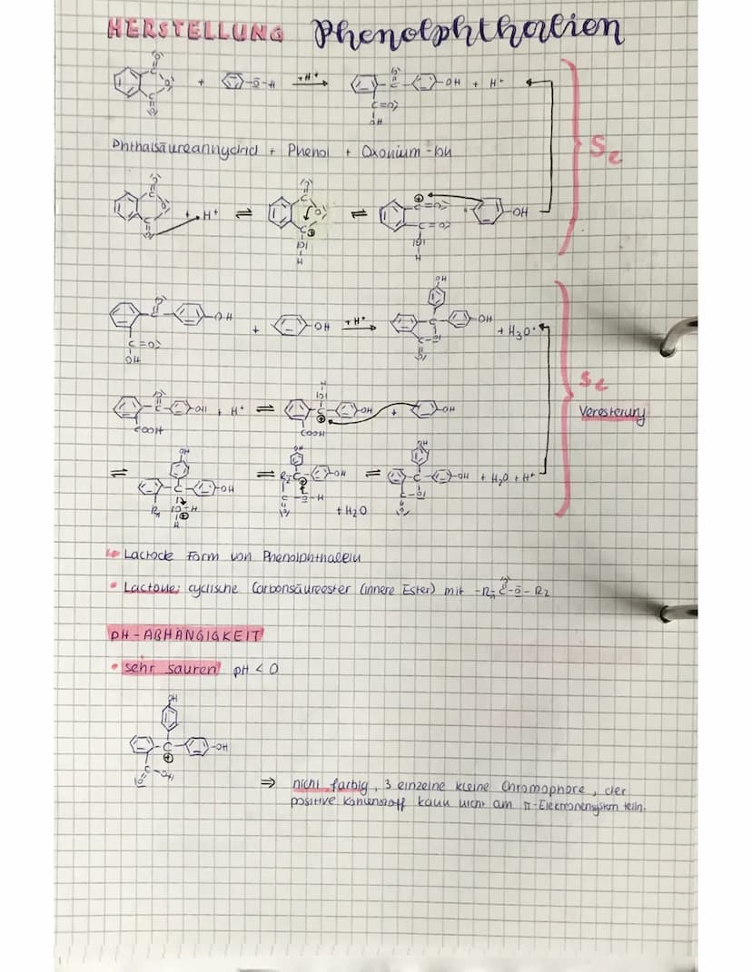 FARBSTOFUE
•Ein Farbstoff ist eine Substanz, die elektromagnetische Wellen aus dem sicht
baren Wellenlängenbereich absorbiert & den Rest der
