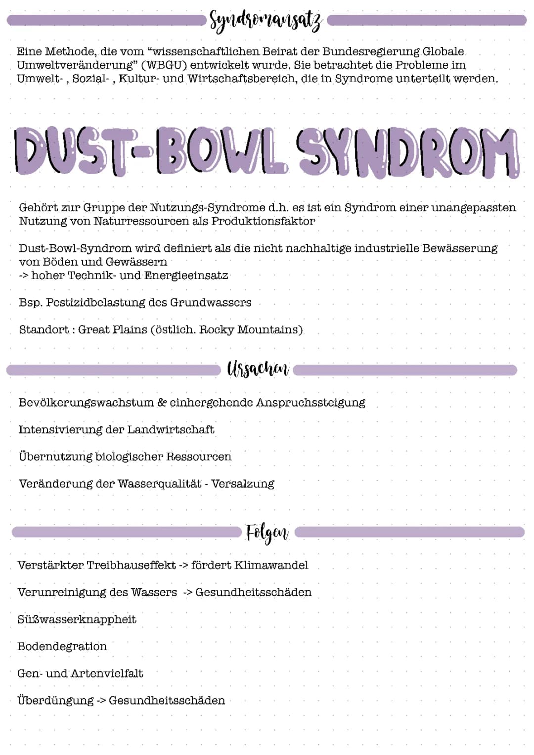 Das Dust Bowl-Syndrom: Was es ist und wie wir es lösen können
