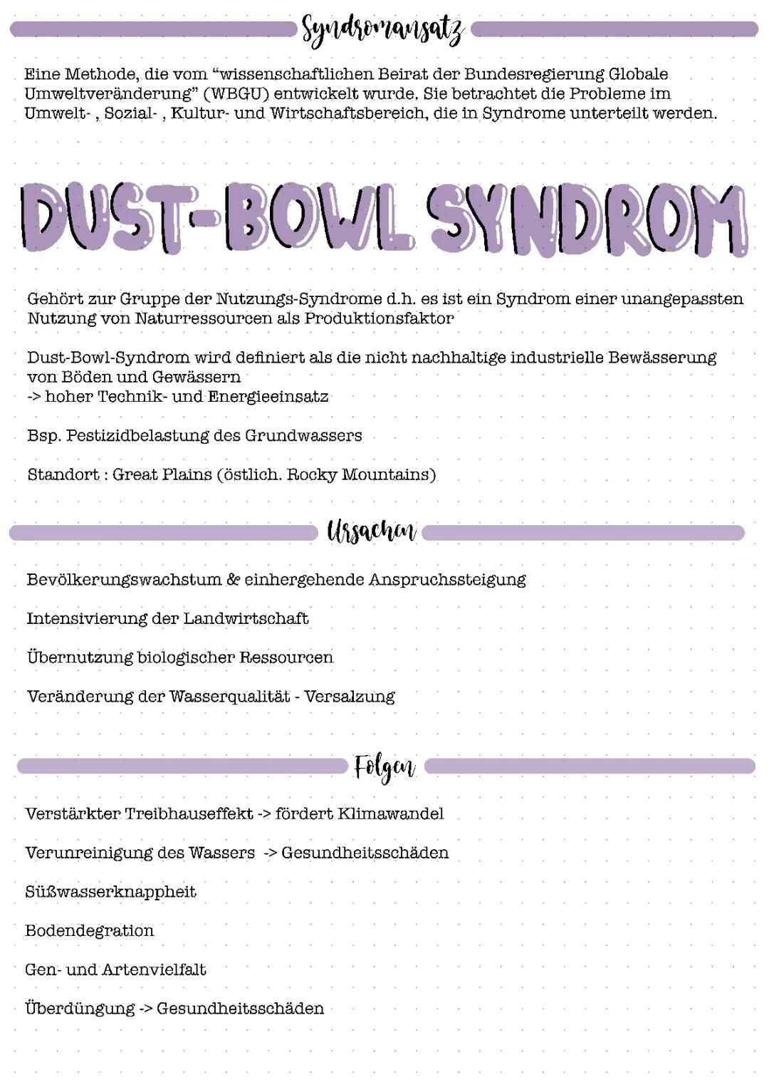 Das Dust Bowl-Syndrom: Was es ist und wie wir es lösen können