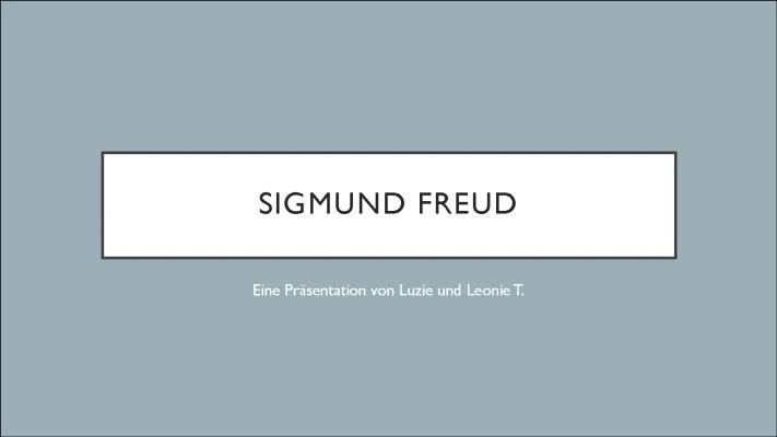 Know Sigmund Freud thumbnail