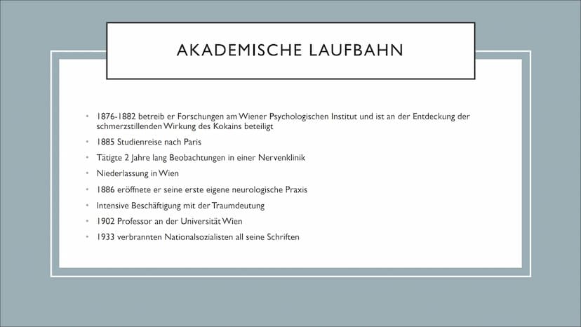 SIGMUND FREUD
Eine Präsentation von Luzie und Leonie T. 1) Kurzbiografie
a) Wer war Sigmund Freud?
b) Kindheit und Ausbildung
c) Akademische