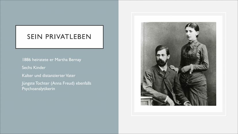 SIGMUND FREUD
Eine Präsentation von Luzie und Leonie T. 1) Kurzbiografie
a) Wer war Sigmund Freud?
b) Kindheit und Ausbildung
c) Akademische