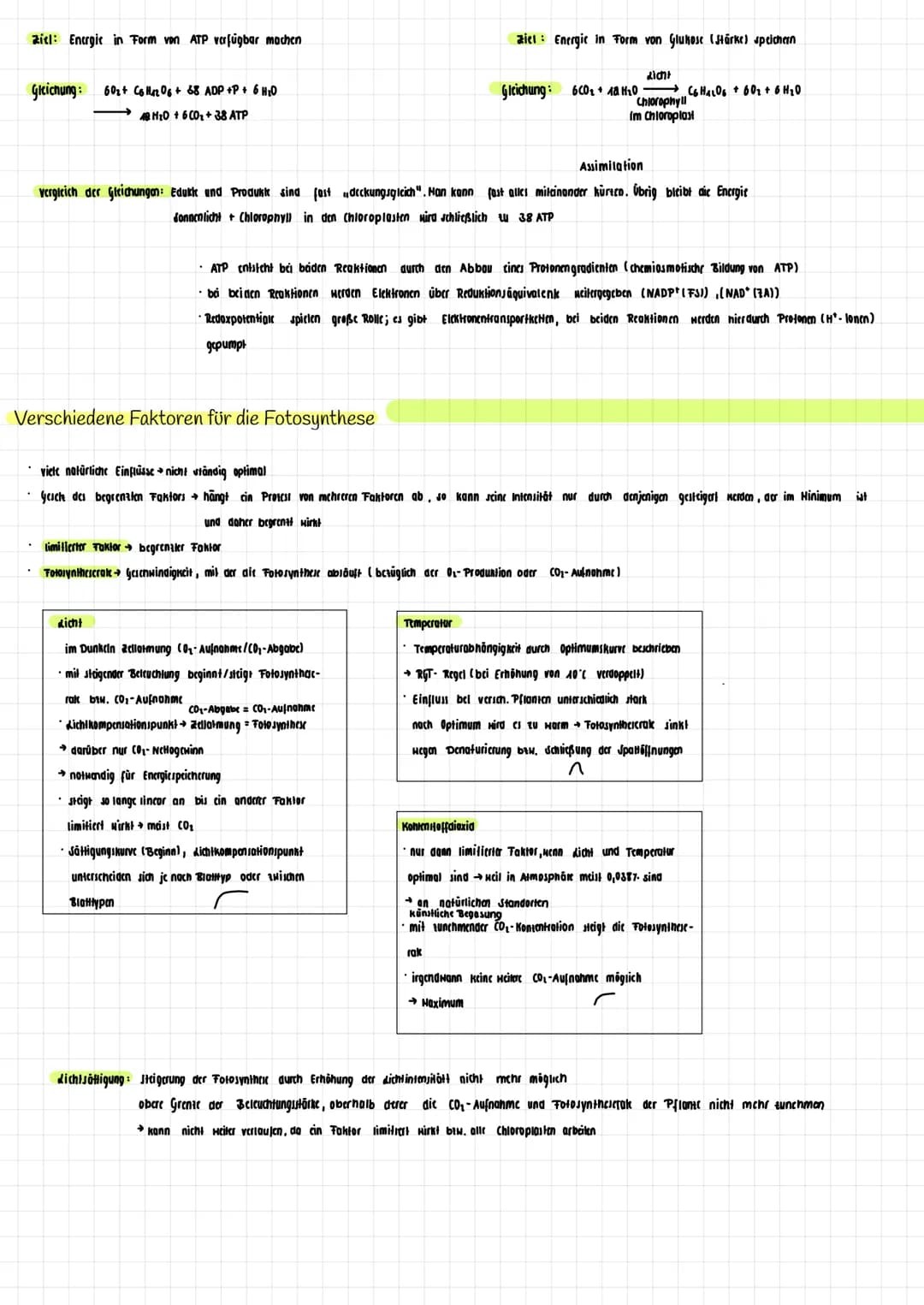 H₂O K
→
H₂0
dicht
Transpiration
autotroph: selbsternährend
Сб На2 06
Fotosynthese Zellatmung
Fotosynthese
autotrophe Assimilation aus körper