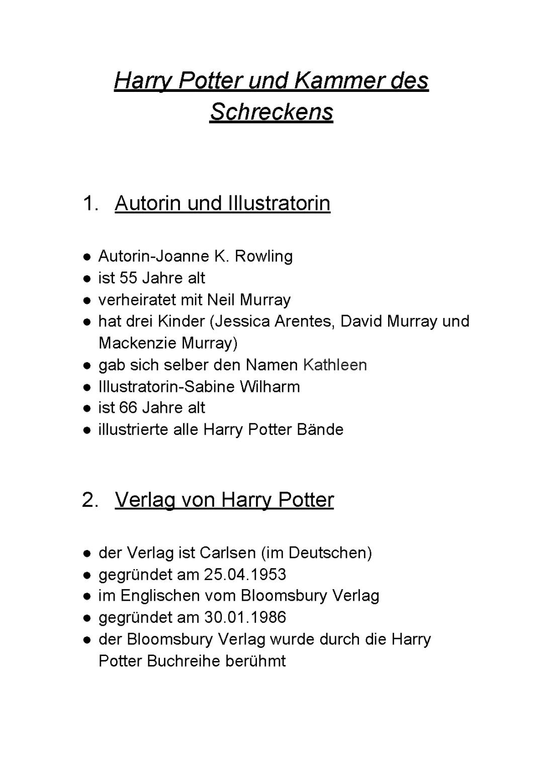 Harry Potter und die Kammer des Schreckens - Zusammenfassung, Kapitel, Film Unterschiede