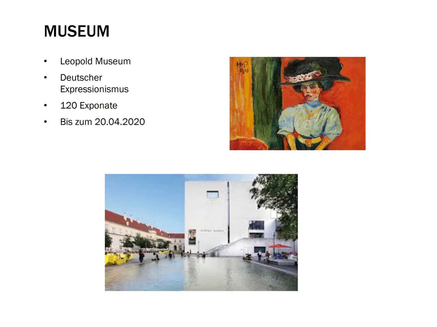 EXPRESSIONISMUS GLIEDERUNG
Weltbild/Allgemeines
Wass
Historisches
Kultur
Literatur
Malerei
Architektur
Musik
Teror WELTBILD/ALLGEMEINES
●
Wi