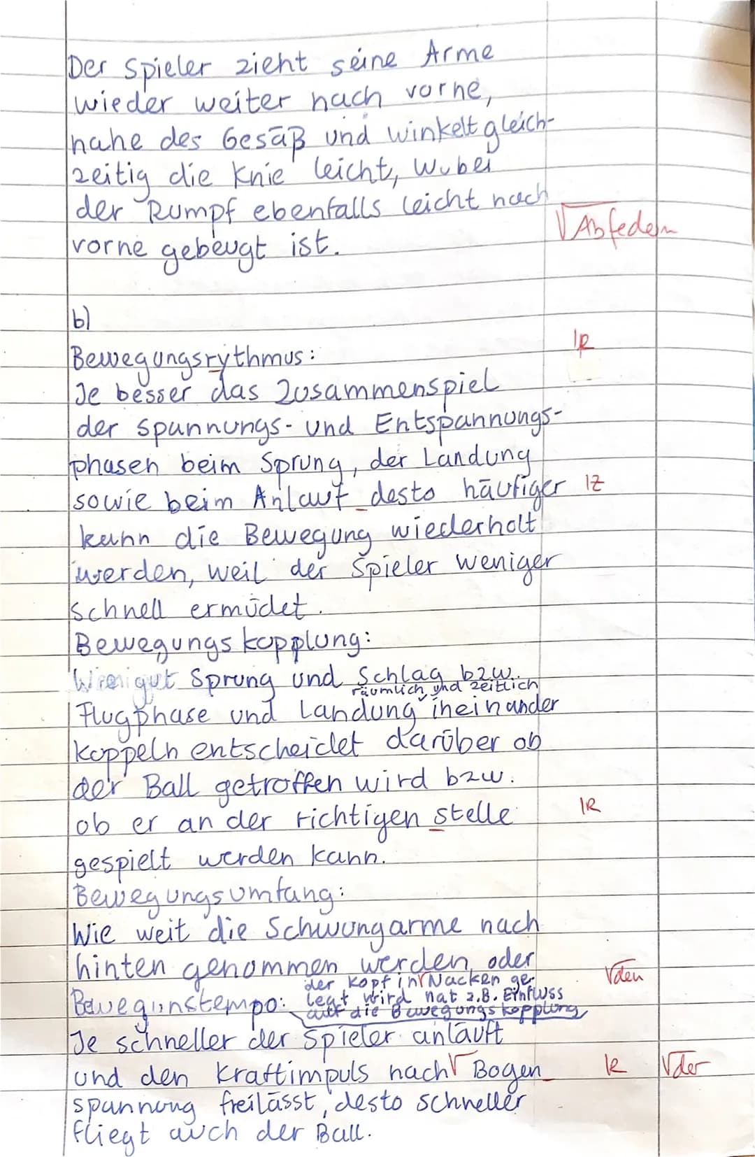Entdecke die Phasenstruktur beim Kopfball und den Lernprozess im Volleyball