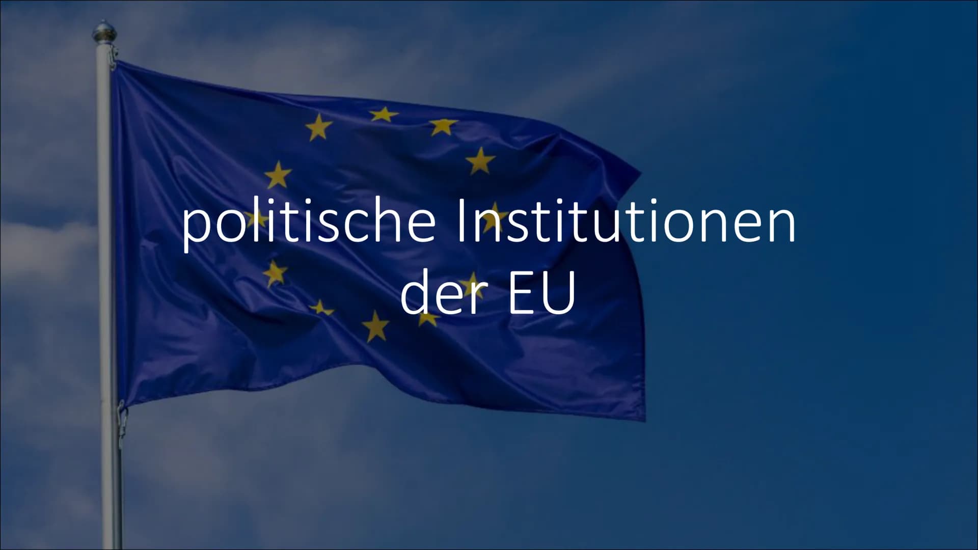 politische Institutionen
der EU Gliederung
• Europäisches Parlament
●
• Europäischer Rat
●
• Rat der Europäischen Union
Europäischer Gericht