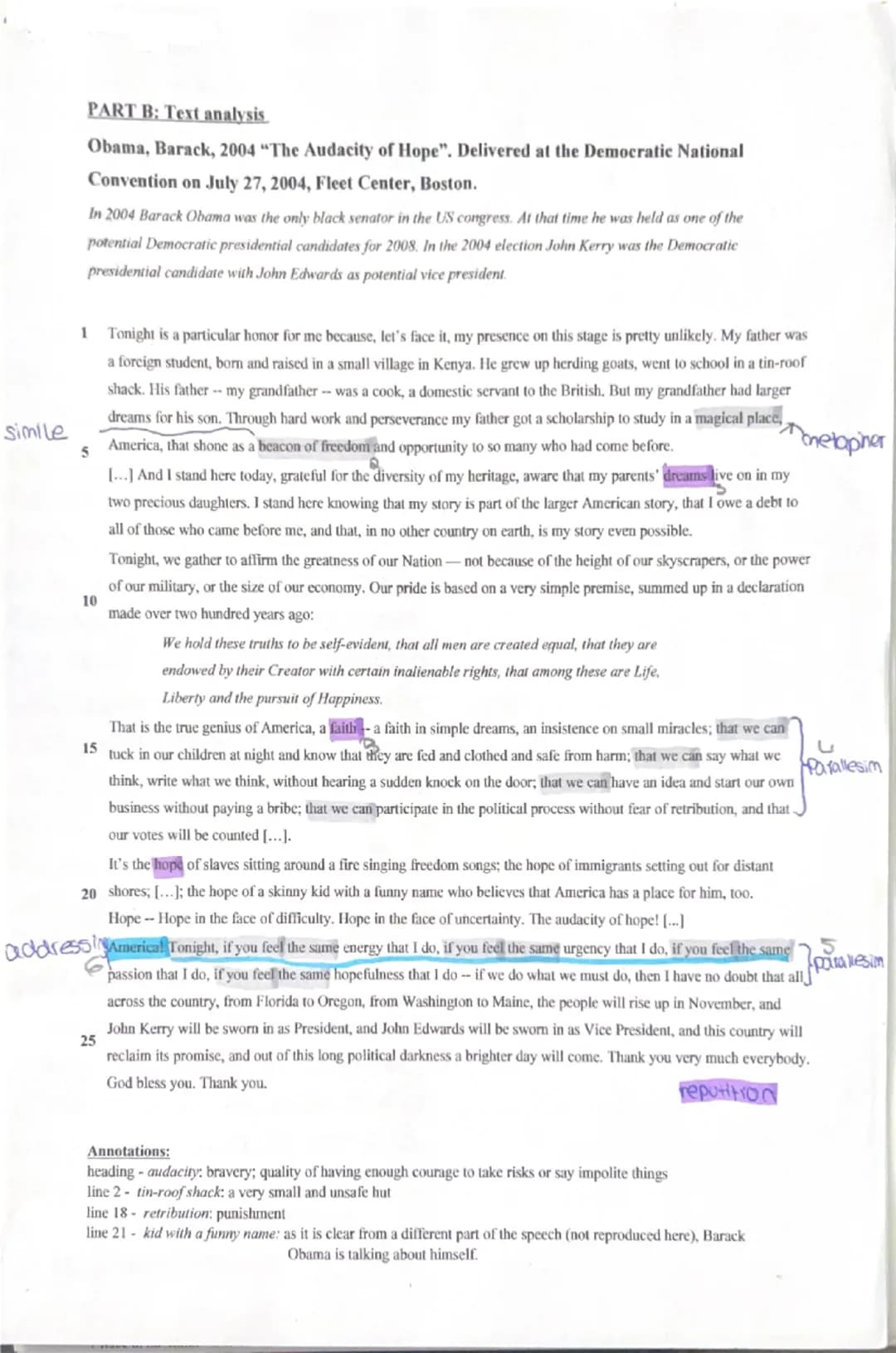 Written exam
E-Lk-2
A: Hörverstehen
Part A: Listening (04:25 min)
1. You are going to hear an extract from the radio programme 'Latino USA' 