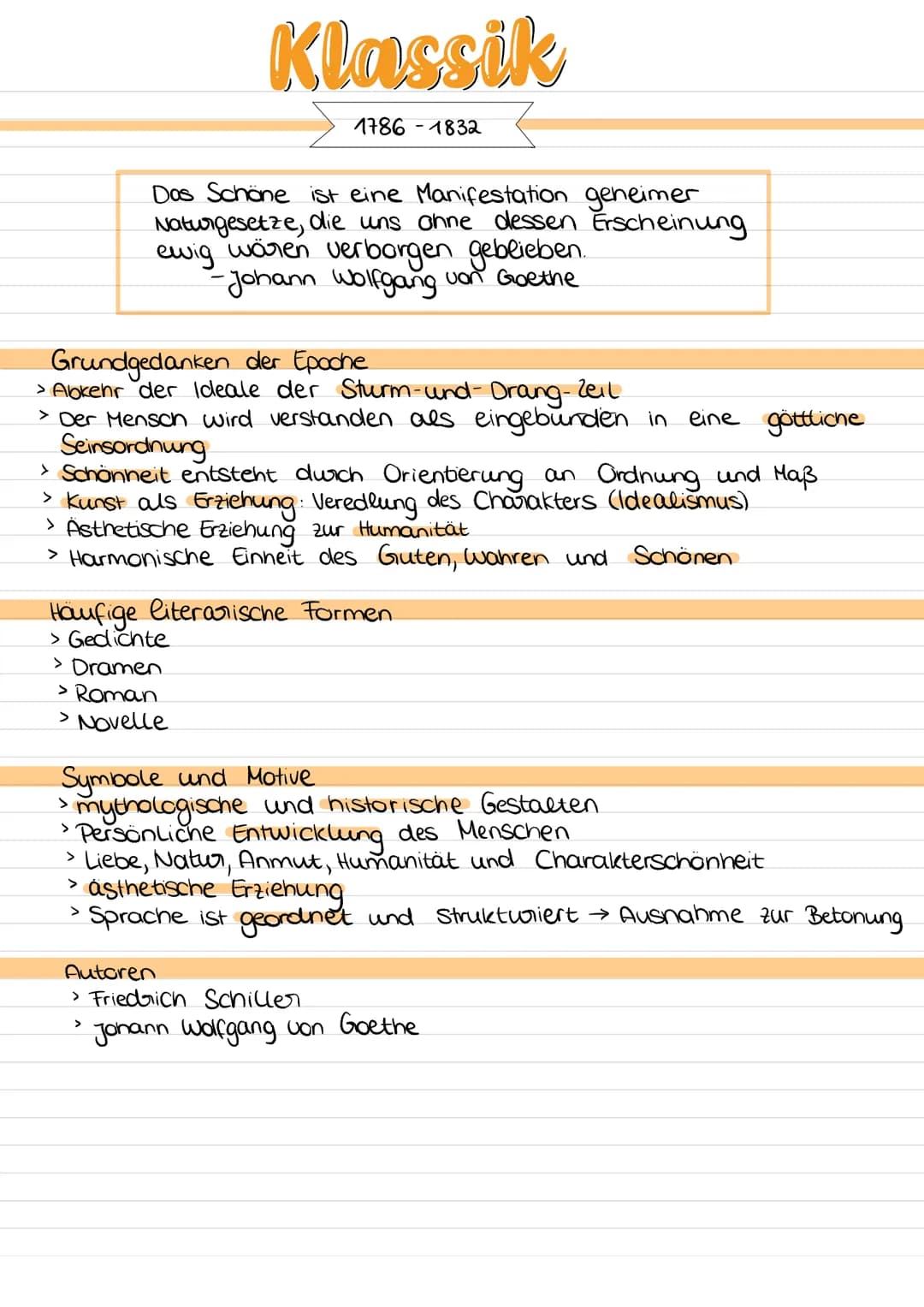 Barock
(1600 - 1720)
Aufklärung
(1720 - 1790)
Drang
Sturm und
(1767-1790)
Klassik
(1786-1832)
Romantik
(1790-1835)
مسمع مند Barock
1600 - 17