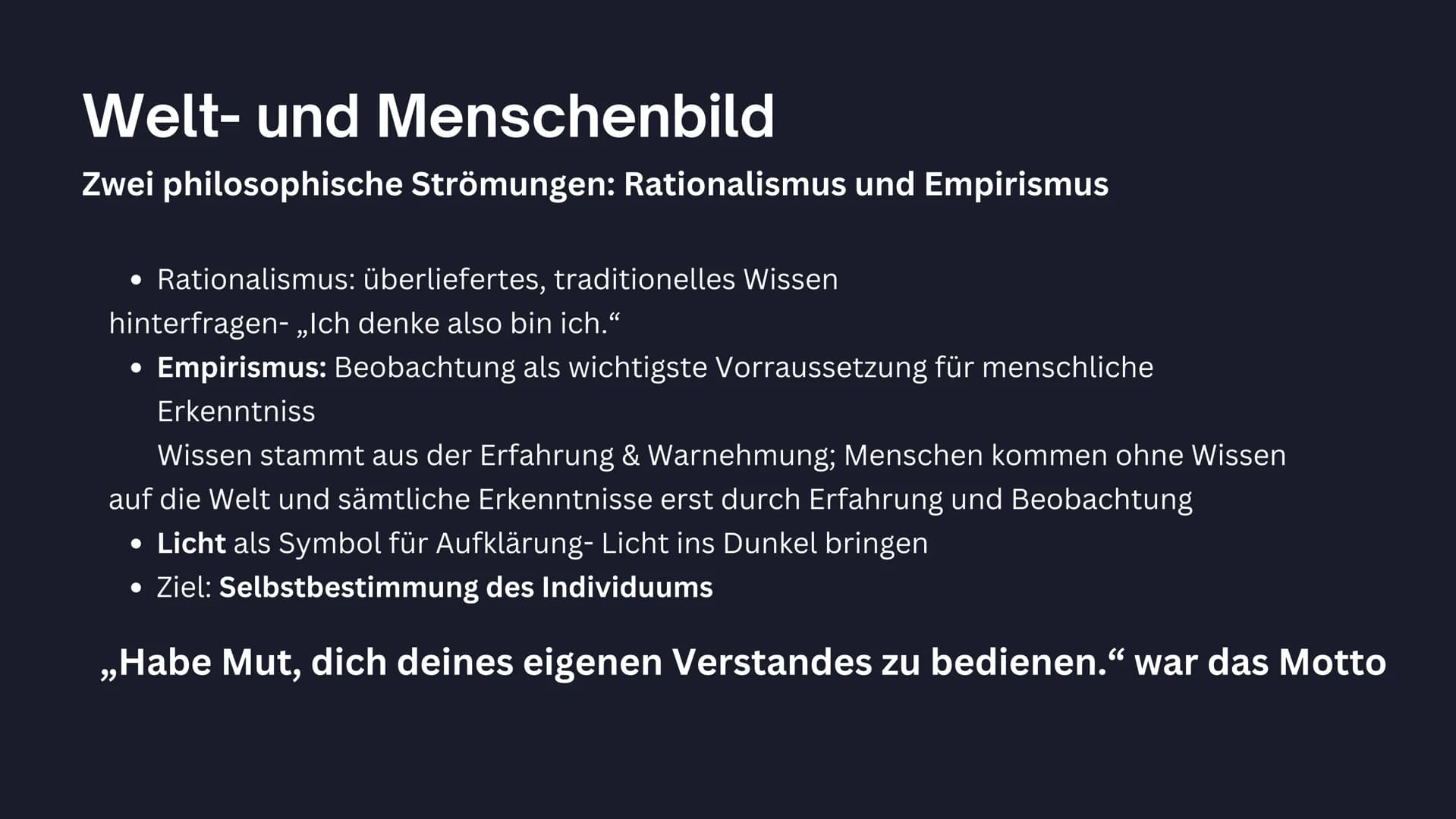 Sina
10AXIMAA
Ialo!
10.0
Die Aufklärung
Die Epoche der Vernunft (1720-1800)
URT Gliederung
Historischer Hintergrund
Welt- und Menschenbild
T