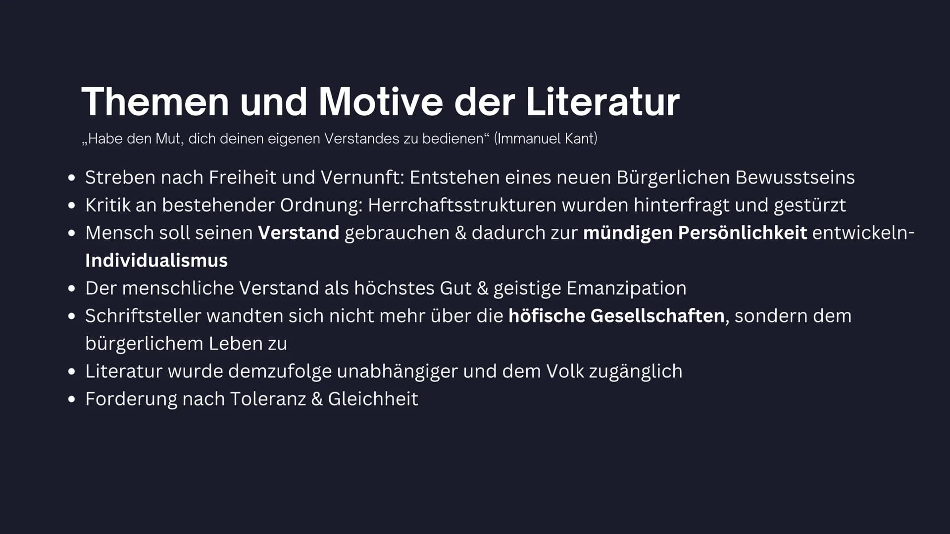 Sina
10AXIMAA
Ialo!
10.0
Die Aufklärung
Die Epoche der Vernunft (1720-1800)
URT Gliederung
Historischer Hintergrund
Welt- und Menschenbild
T