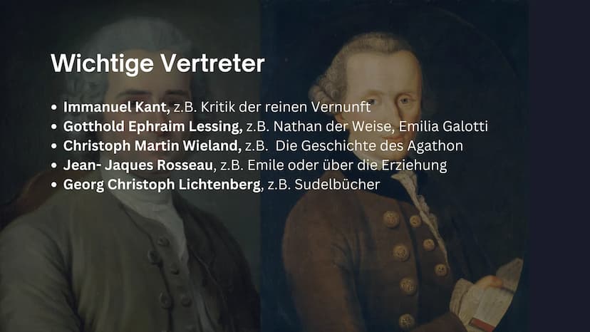 Sina
10AXIMAA
Ialo!
10.0
Die Aufklärung
Die Epoche der Vernunft (1720-1800)
URT Gliederung
Historischer Hintergrund
Welt- und Menschenbild
T