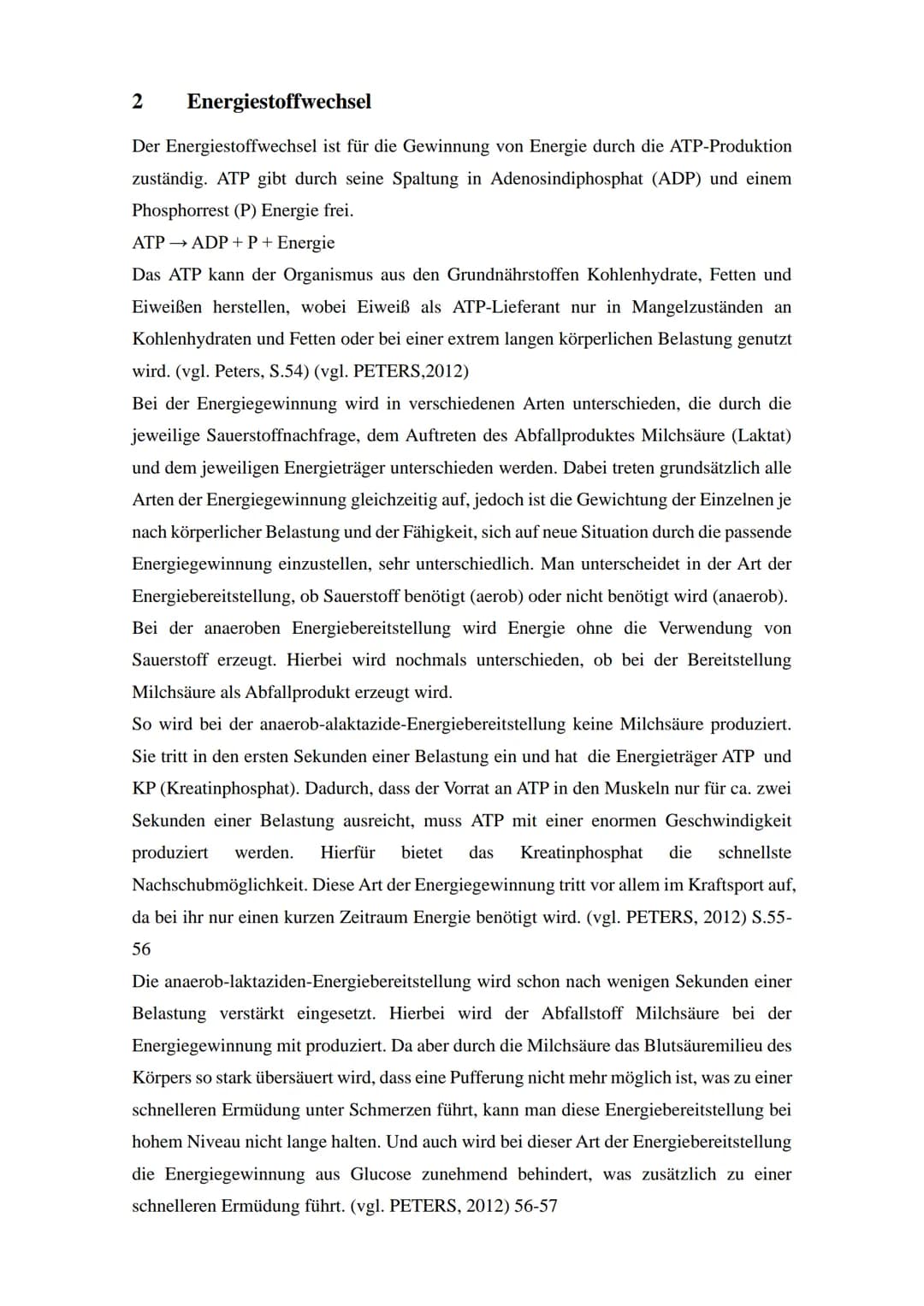 Ist eine direkte Steigerung der
Muskelmasse
durch die
Supplementierung von Kreatin
möglich?
18.02.20 Inhaltsverzeichnis
1 Einleitung
2
Energ